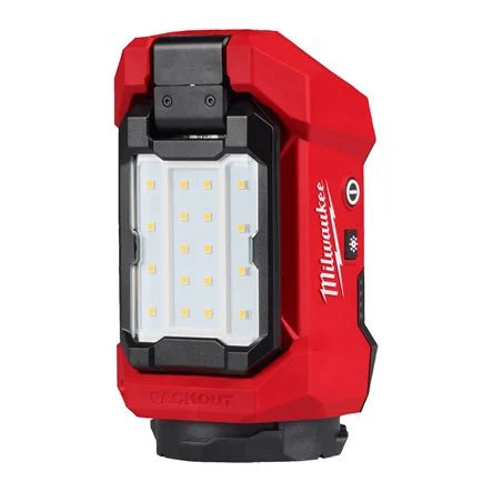 M12 multi-directional flood light with PACKOUT compatibility