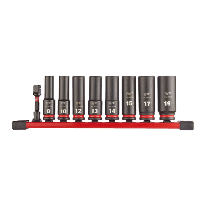 3/8" Impact Socket Deep Set -9pcs