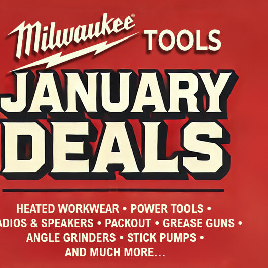 Milwaukee January Deals: Stay Warm and Work Smarter