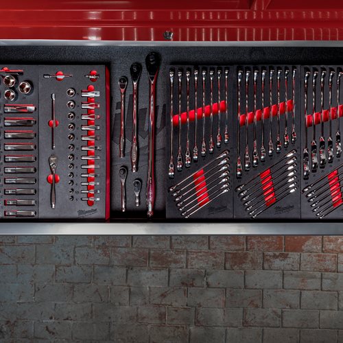 MAX BITE combination spanner set foam insert