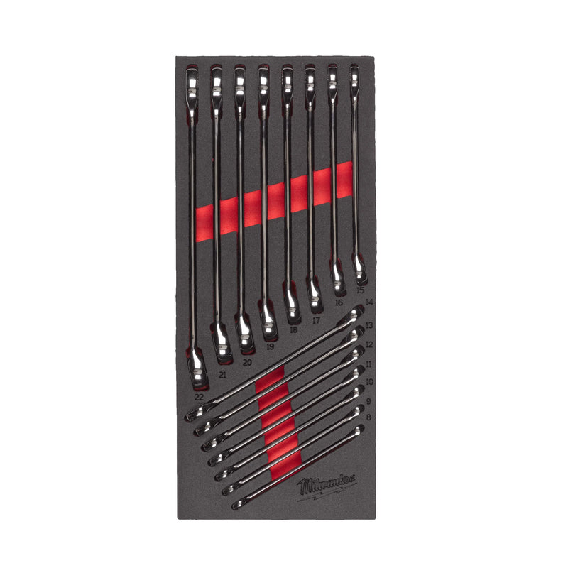 MAX BITE combination spanner set foam insert
