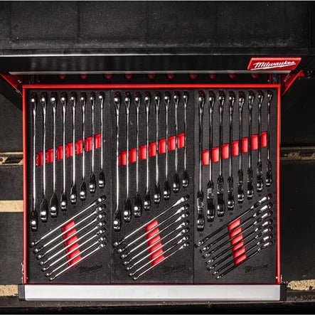 MAX BITE Ratcheting Combination Spanner Set Foam Insert