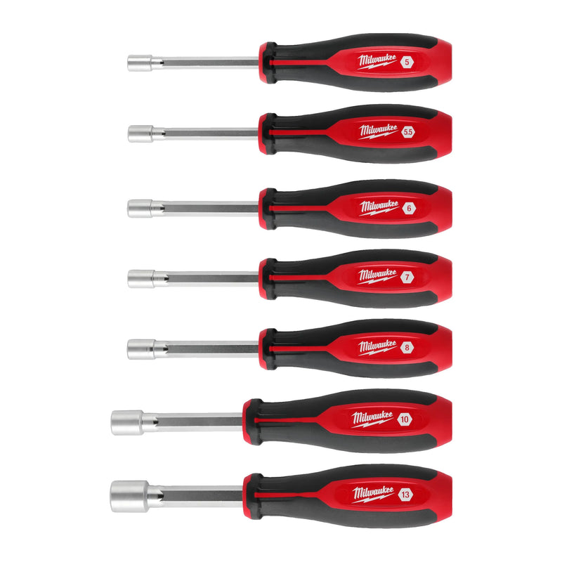 HOLLOWCORE Magnetic Nut Drivers Set- 7 pc