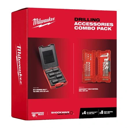 Milwaukee drilling accessories combo pack