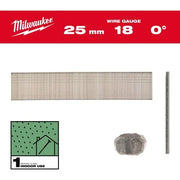 Milwaukee nail with wire gauge and specifications
