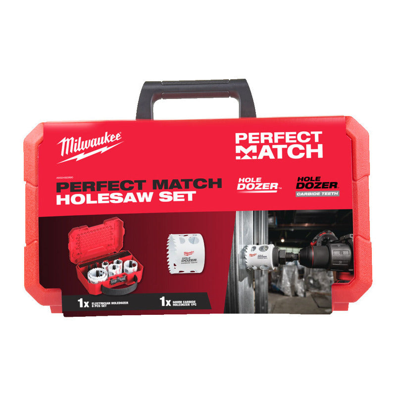 Holesaw Set - 9pc Holedozer Set