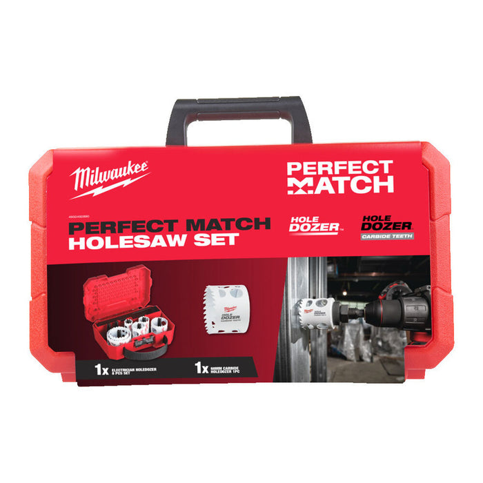 Holesaw Set - 9pc Holedozer Set