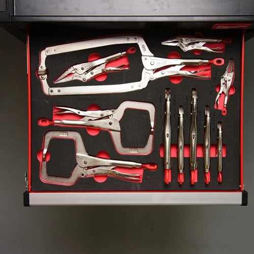 Grip Pliers Set Foam Insert - 11 pcs