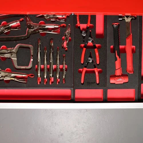 Grip Pliers Set Foam Insert - 11 pcs