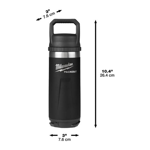 Packout Bottle 710 ml Chug Lid Black