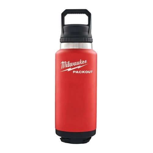 PACKOUT Bottle 1065 ml Chug Lid Red
