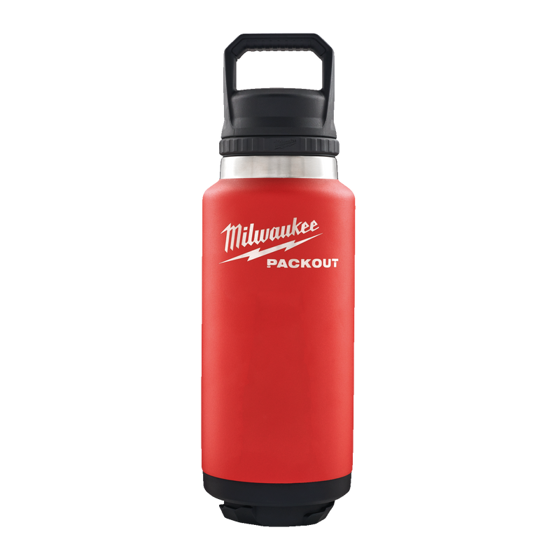 PACKOUT Bottle 1065 ml Chug Lid Red