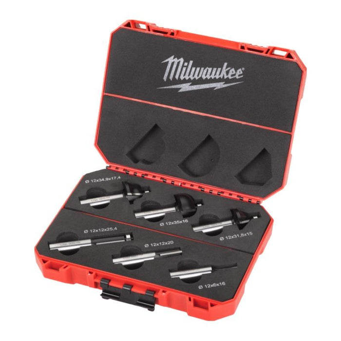 6pc Router Bit Set