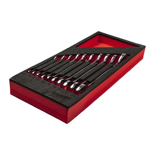10 pc Double Open End Spanner Foam Insert Set