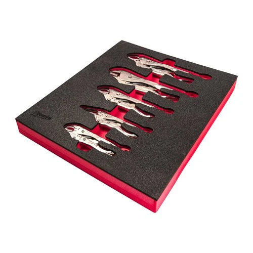 5 pc Locking Plier Foam Insert Set