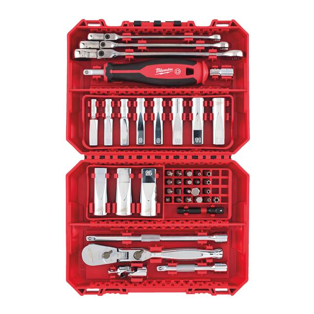 1/4" Ratchet+Socket set 42pc