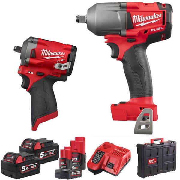 M18 1/2" Impact Wrench & M12 3/8" Stubby Impact Wrench