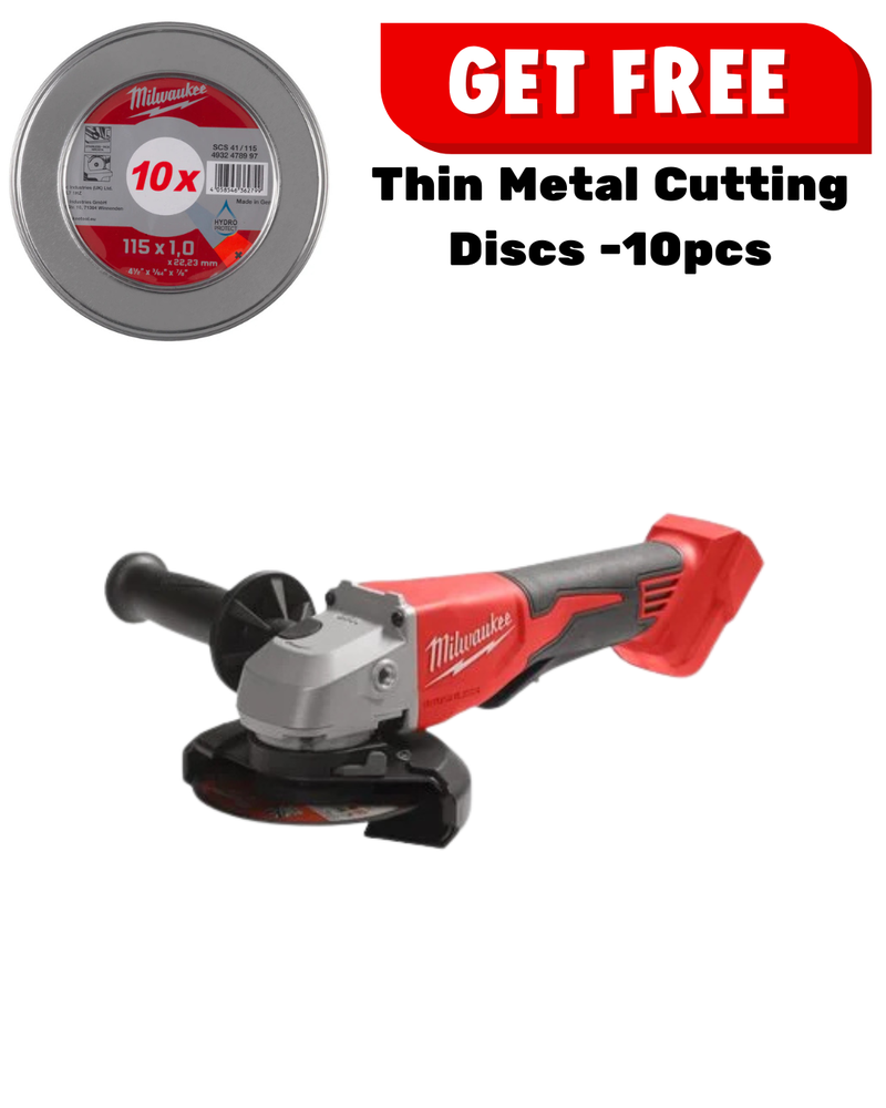 M18 Brushless 115 mm Angle Grinder with paddle switch | Bare unit