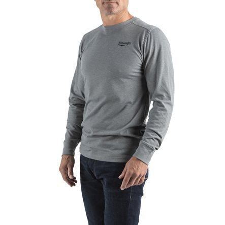 Hybrid T-Shirt Long Sleeve - Grey