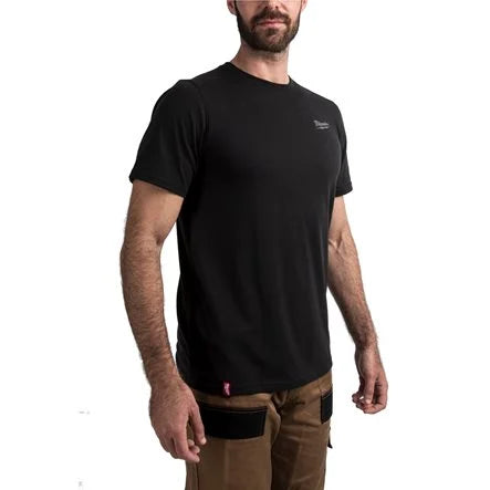 🎁 Milwaukee Hybrid T-Shirt Short Sleeve - Black (Discount)
