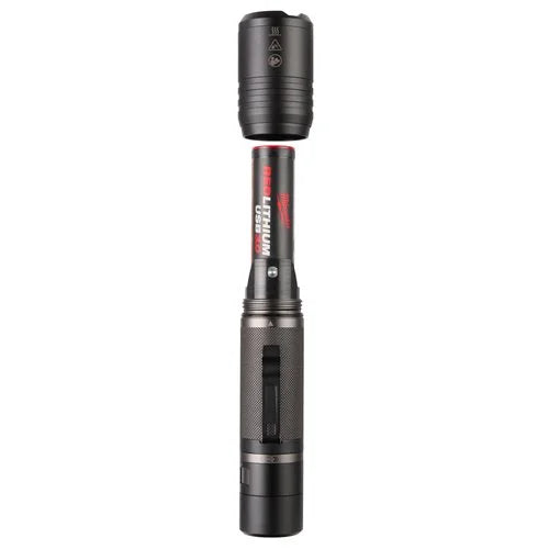 USB rechargeable flashlight 2000 lumens