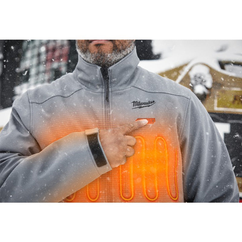 M12 Heated Jacket M12-HJ-GREY5 