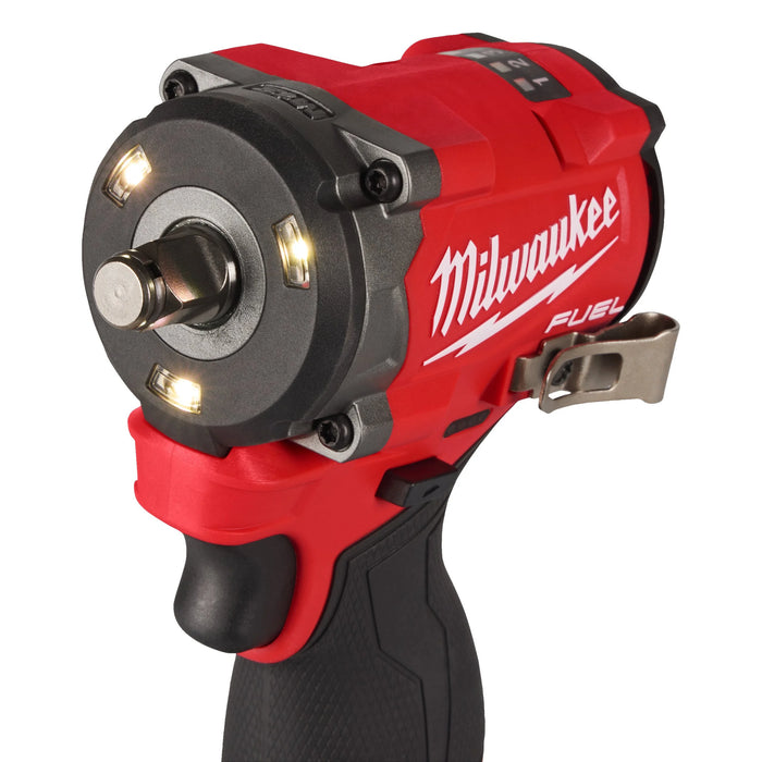 M12 FUEL 1/2″ Compact Impact Wrench with Friction Ring Kit