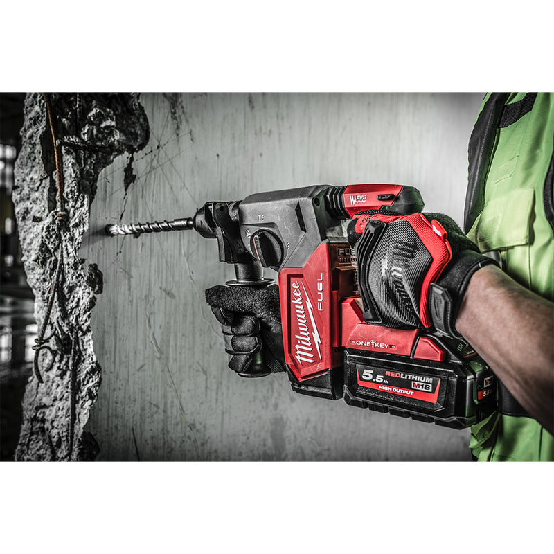 M18 FUEL SDS plus 26mm Hammer FIXTEC ONE KEY