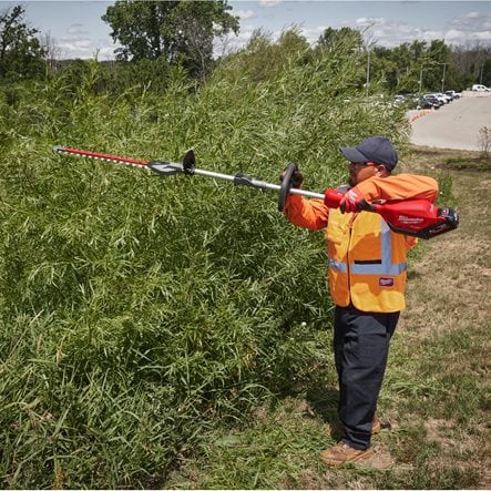 QUIK-LOK short hedge trimmer attachment