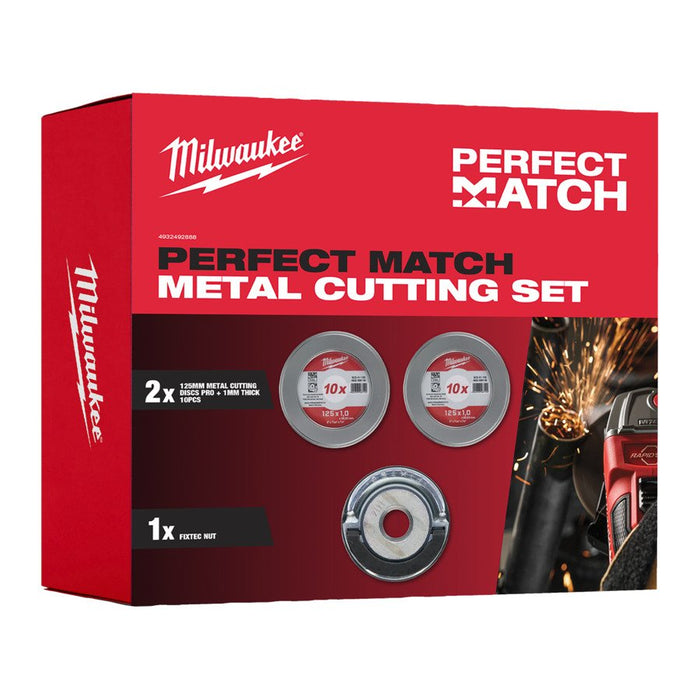 20-piece metal cutting disc set