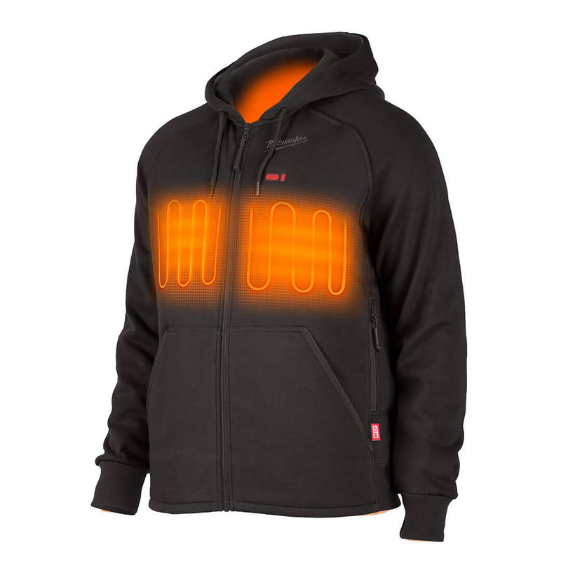 Milwaukee Heated hoodie black - partech