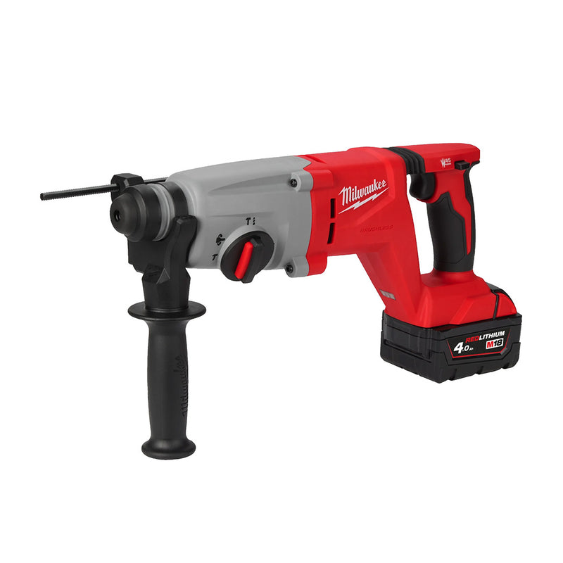 Milwaukee M18 brushless 26 mm SDS Plus D handle hammer
