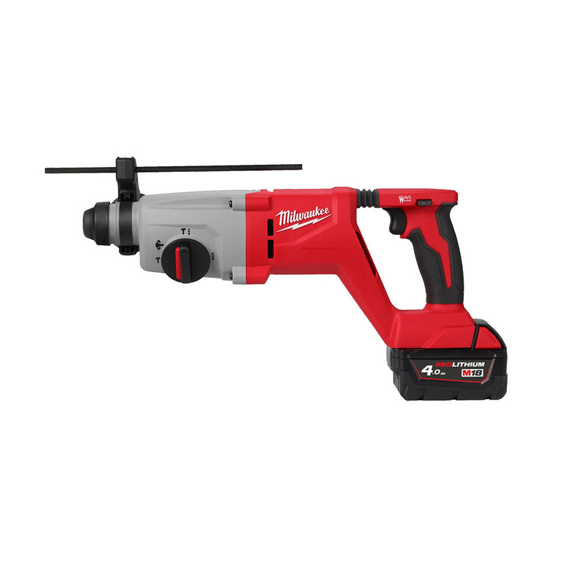 Milwaukee M18 brushless 26 mm SDS Plus D handle hammer