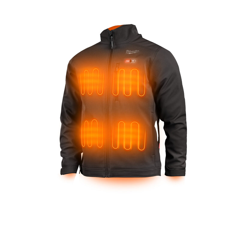 Milwaukee heated jacket black - partech