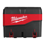 Black and red Milwaukee toolbox 