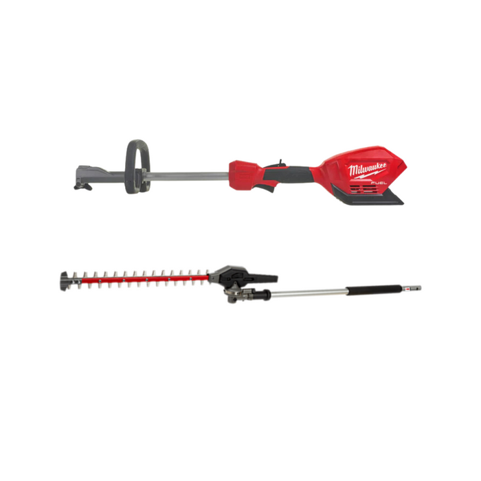 M18 FUEL Outdoor Power Head with QUIK-LOK hedge trimmer attachment