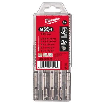 SDS+ MX4 Set -5pcs