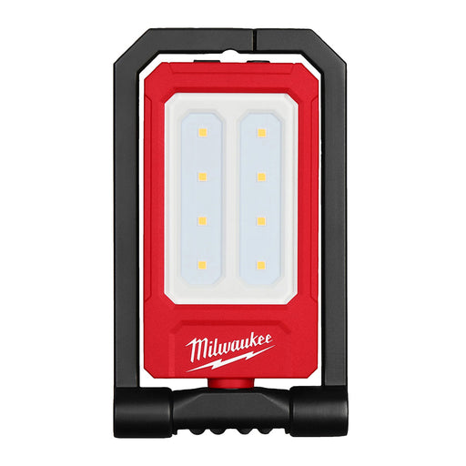 Milwaukee IR FFL internal rechargeable folding flood light front view