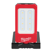 Milwaukee IR FFL folding flood light standing upright