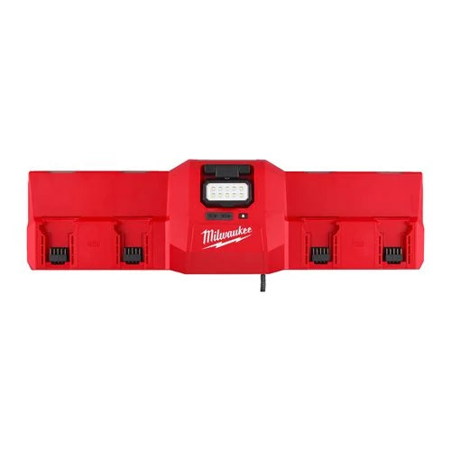 Milwaukee M12 M18 Gangbox Charger M12-18GBC4 front view
