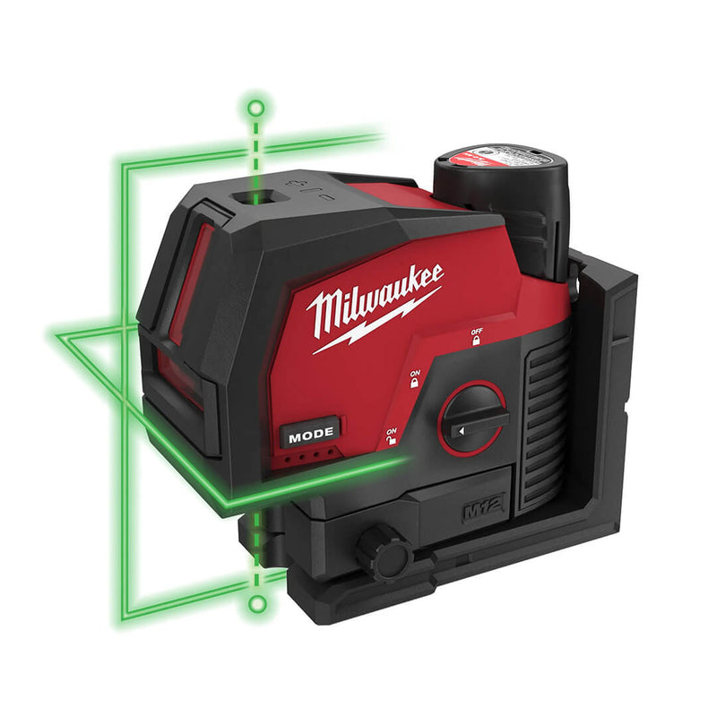 Milwaukee M12 Green Cross Laser