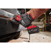 Milwaukee M18 FORGE 6.0Ah battery used with M18 grinder