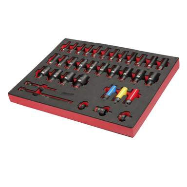 PACKOUT™ ½'' Impact Socket Deep Set - 34 pcs