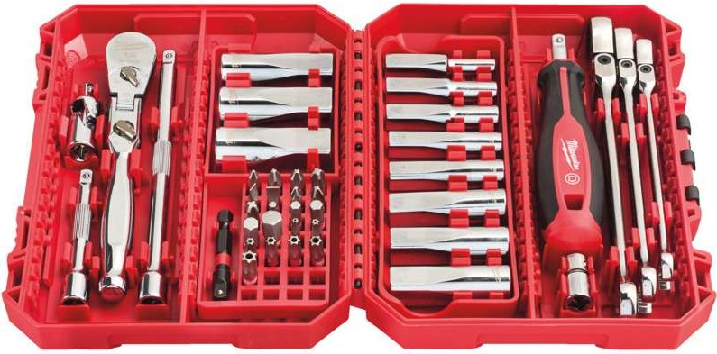 1/4" Ratchet+Socket set 42pc