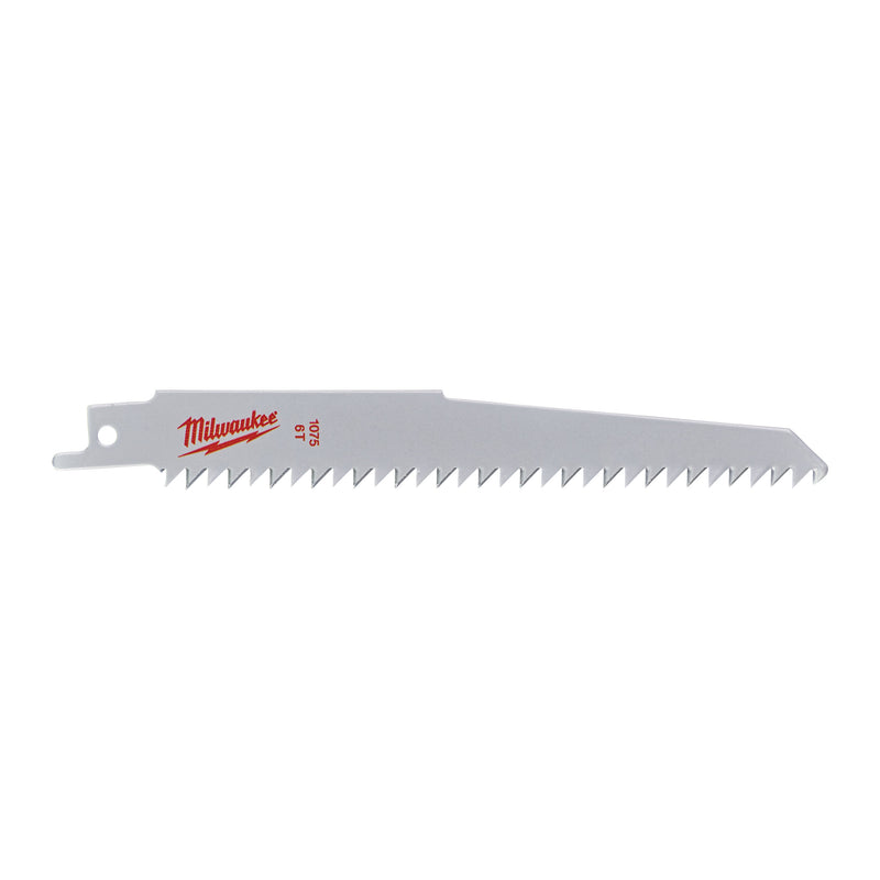 SAWZALL Wood and plastics blades 150 x 6 Tpi - 3pcs