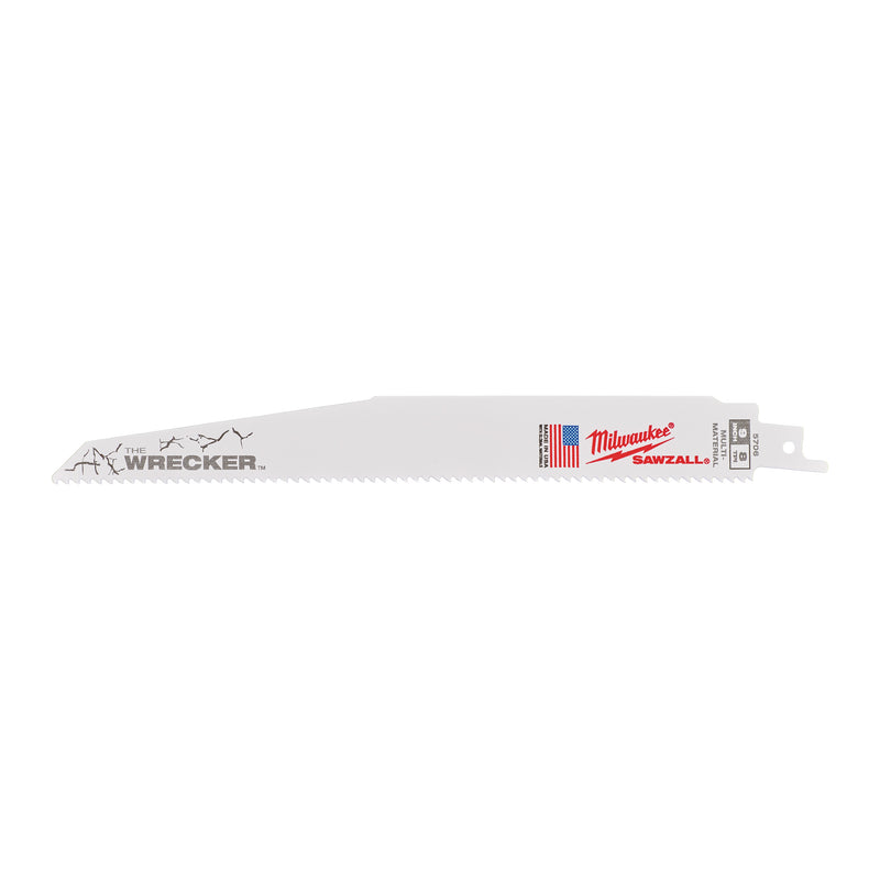 SAWZALL Multi material: Heavy duty WRECKER blades 230mm x 7/11 Tpi - 5 pc