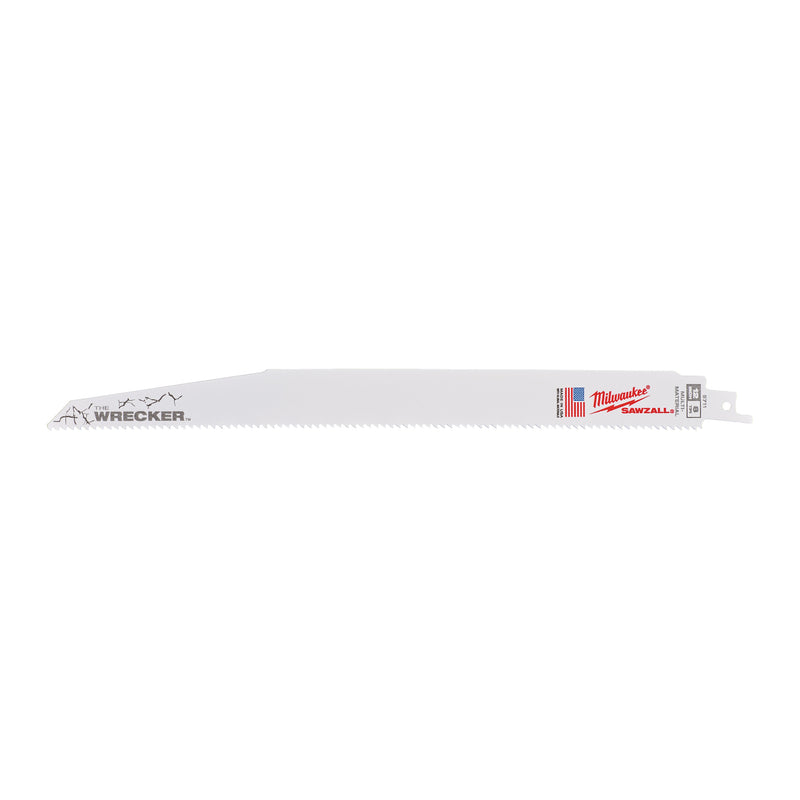 SAWZALL Multi material: Heavy duty WRECKER Blade 300mm x 7/11 Tpi - 5 pc