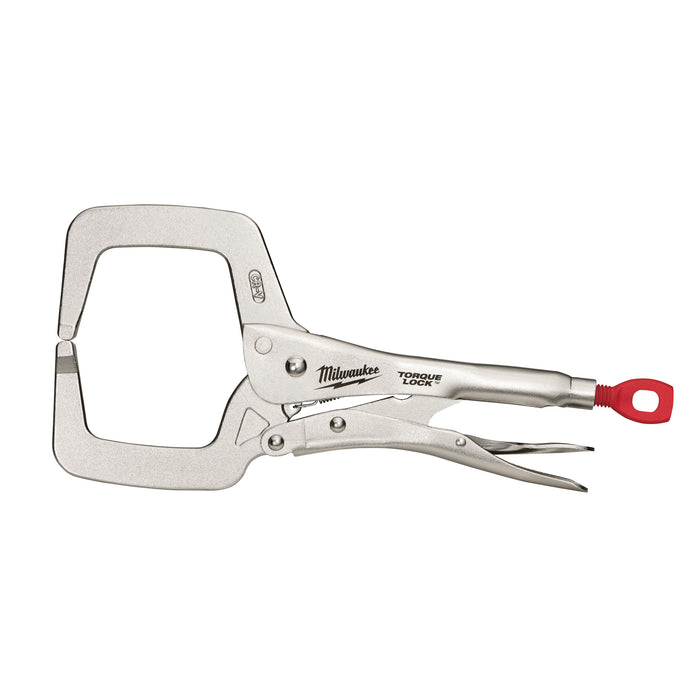 9" Deep Reach Clamp with Swivel Jaws