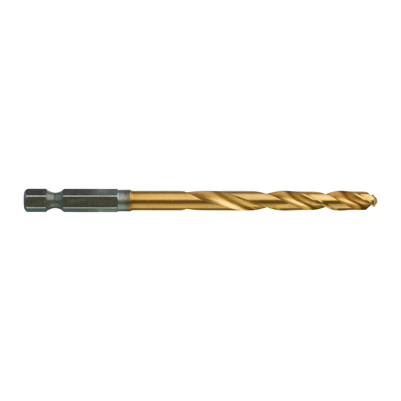 RED HEX - SHOCKWAVE HSS-TiN metal drill bits