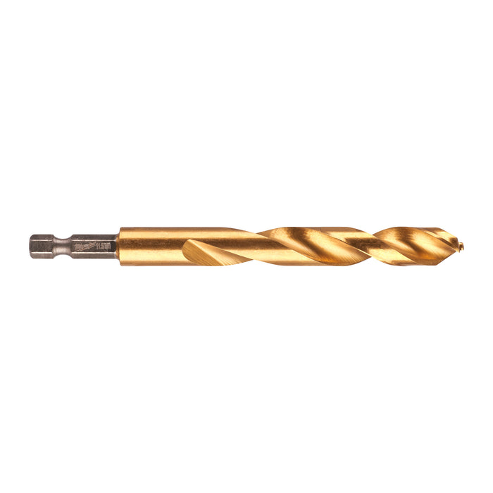 RED HEX - SHOCKWAVE HSS-TiN metal drill bits